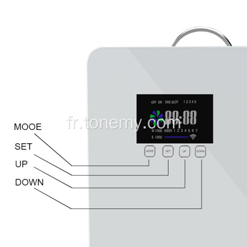 Contrôle WiFi HVAC Machine de diffuseur d&#39;arôme parfum électrique pour le parfum pour grande surface